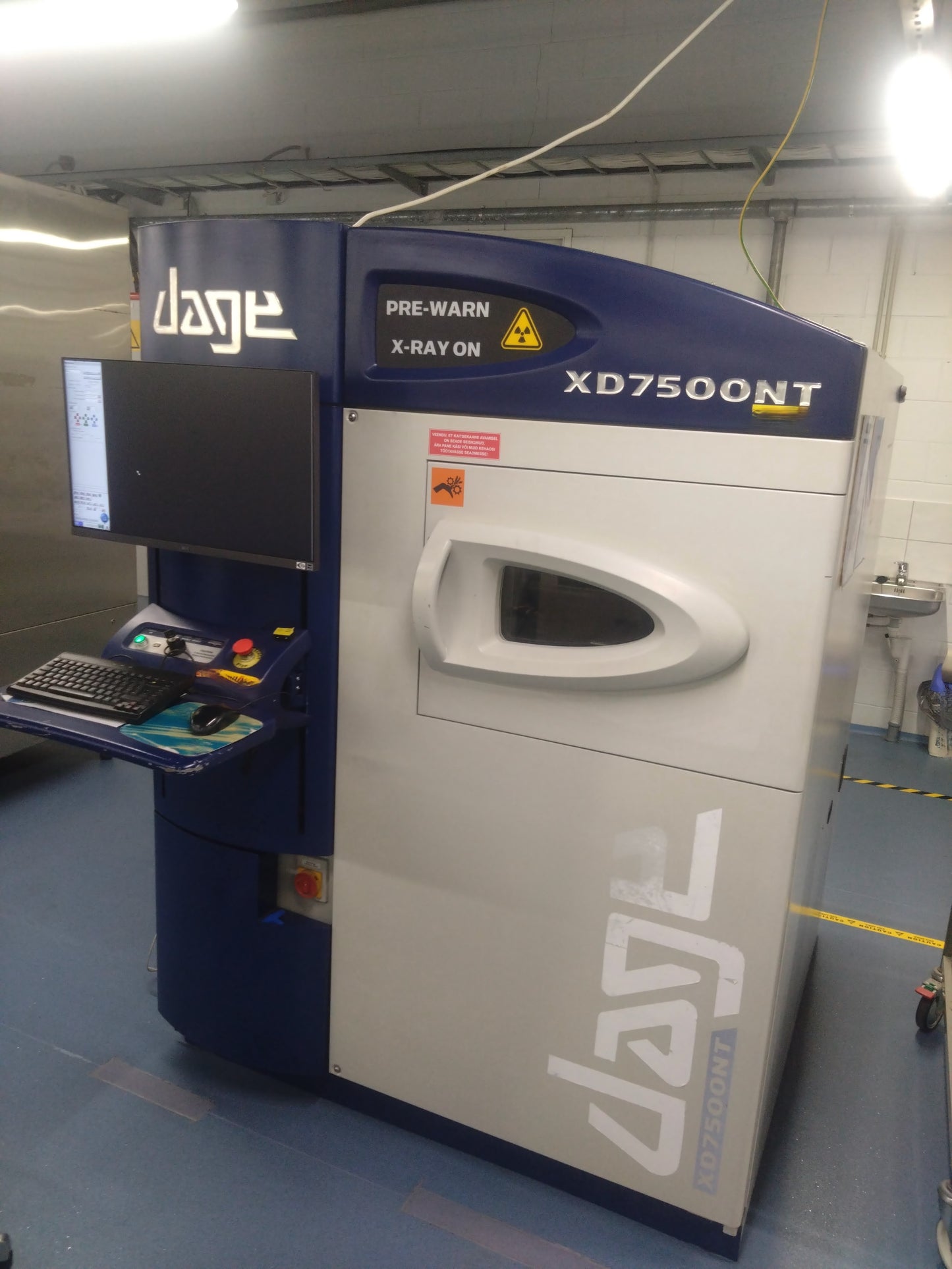 DAGE XD7500NT, X-ray, vintage 2008