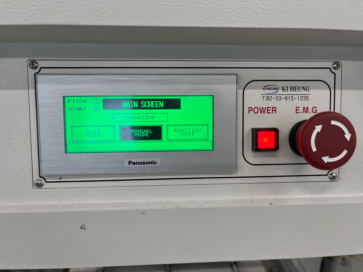 Kiheung FA CO.,LTD. KVML-900X, magazine loader with vacuum, vintage 2014