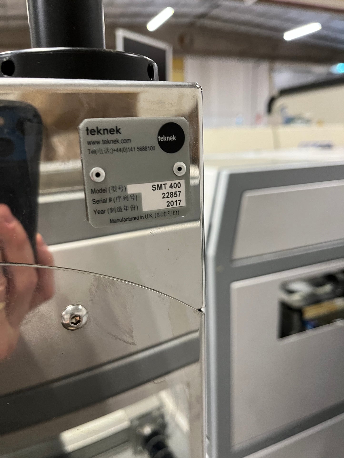 TEKNEK SMT400, annata 2017