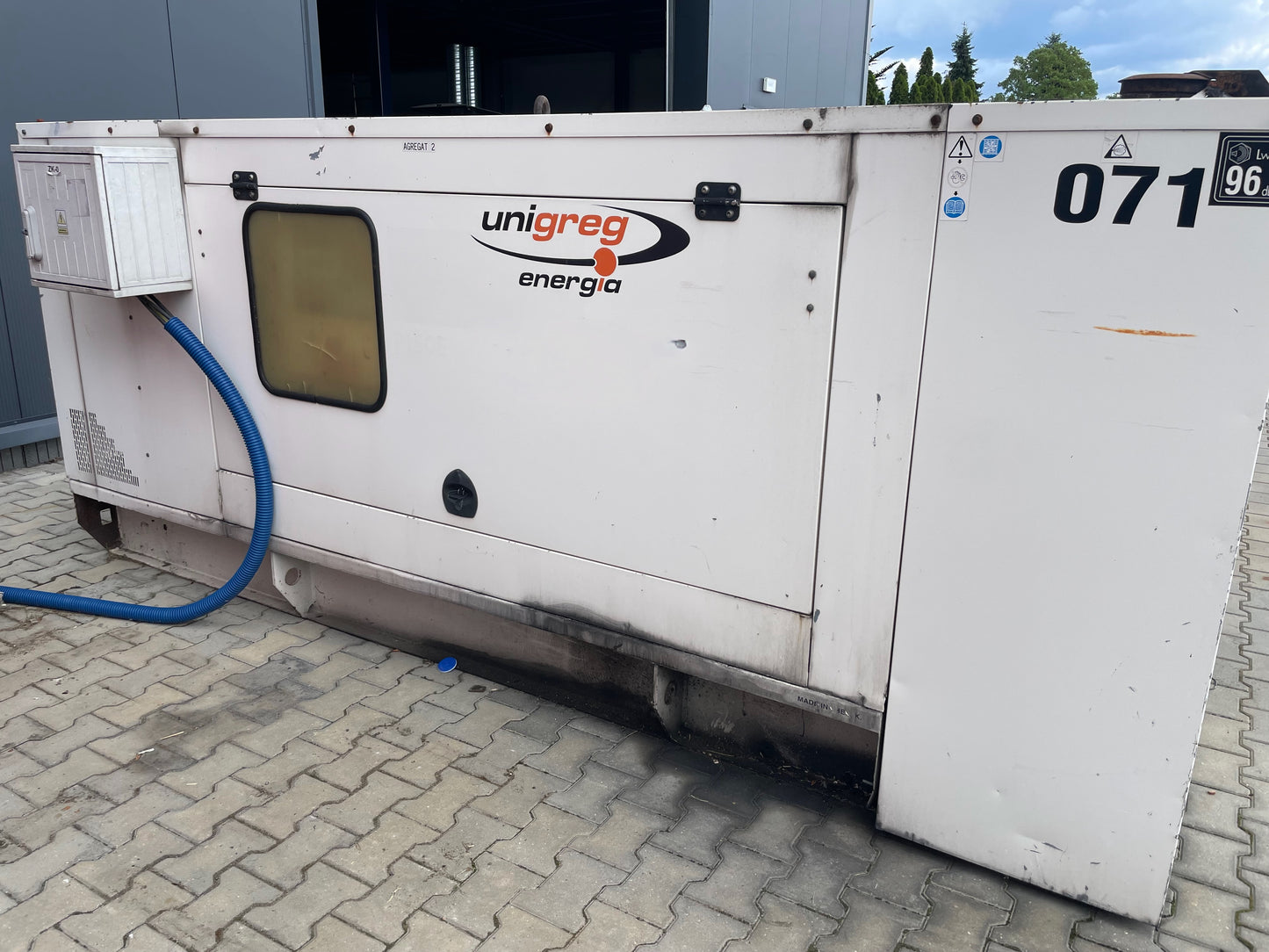 Power Generator Siltec P150E - 150kVA/120KW, vintage 2009