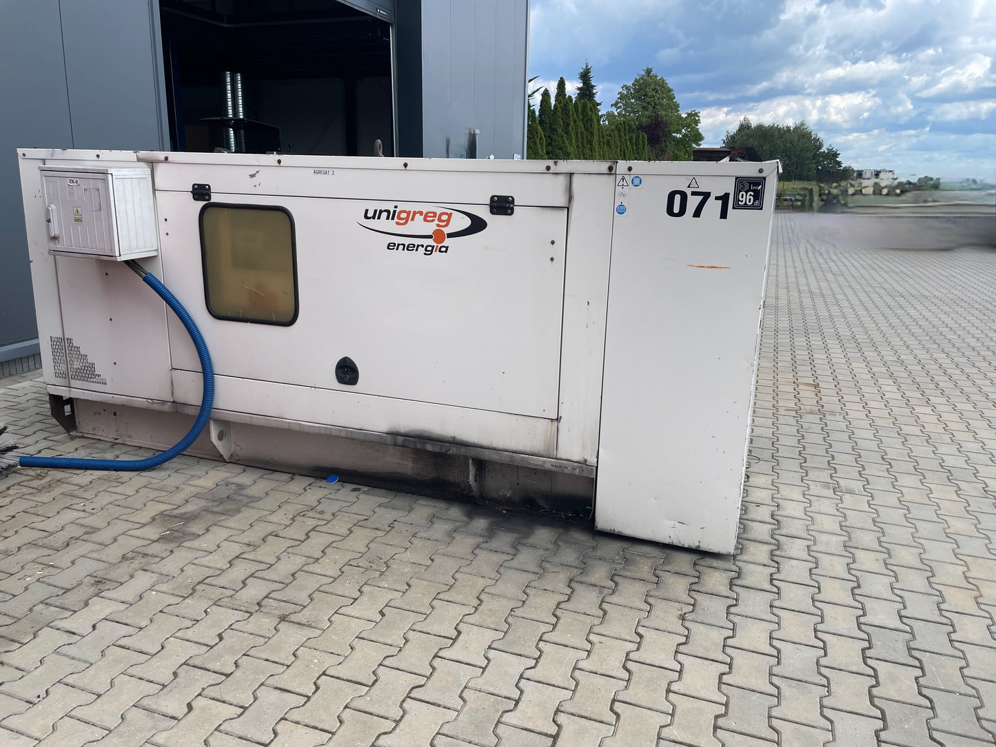 Power Generator Siltec P150E - 150kVA/120KW, vintage 2009