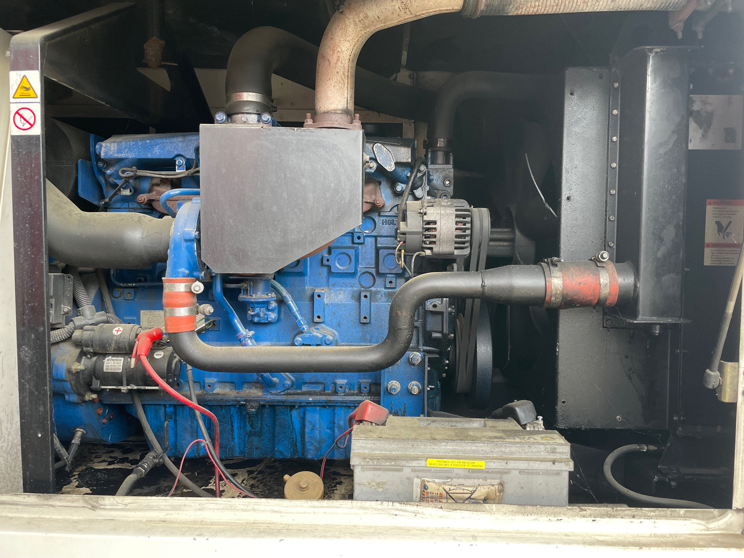 Power Generator Siltec P150E - 150kVA/120KW, vintage 2009