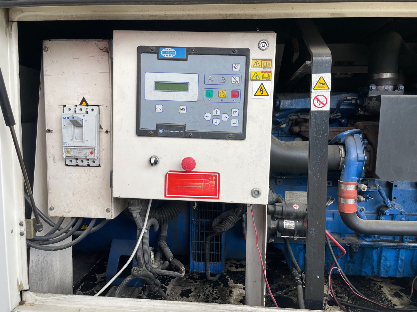 Power Generator Siltec P150E - 150kVA/120KW, vintage 2009