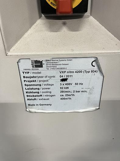 Rehm VXP nitro 4200, annata 2011