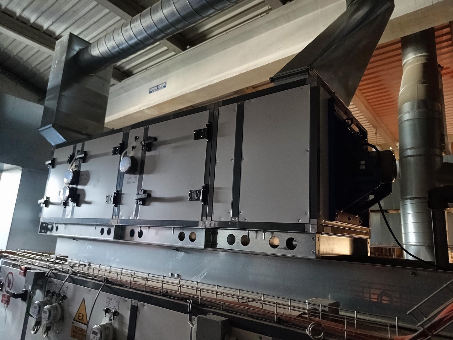 PVA Delta 8 coating/dispensing line with UV oven, vintage 2023