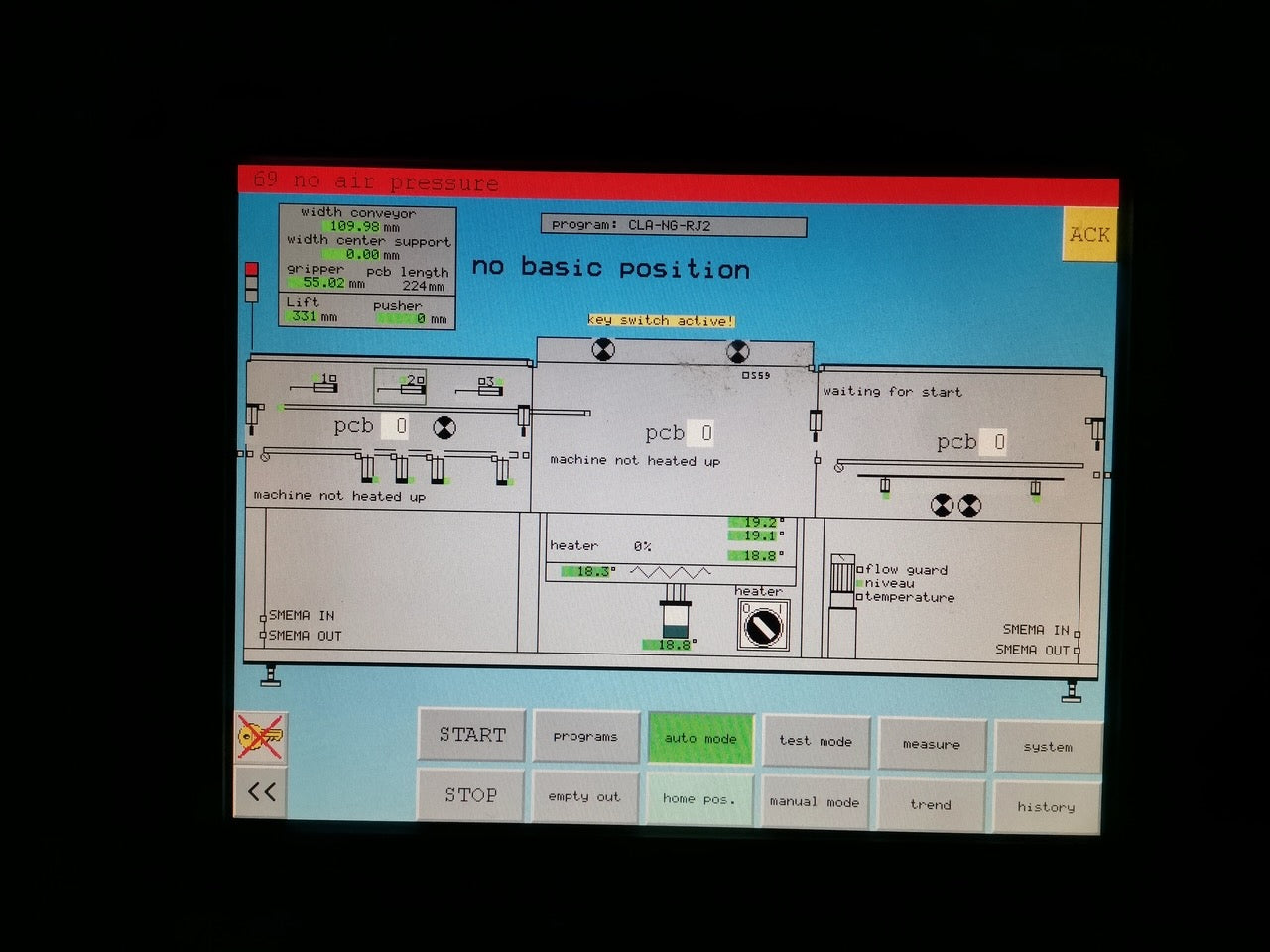 Asscon VP3000, vapor phase oven