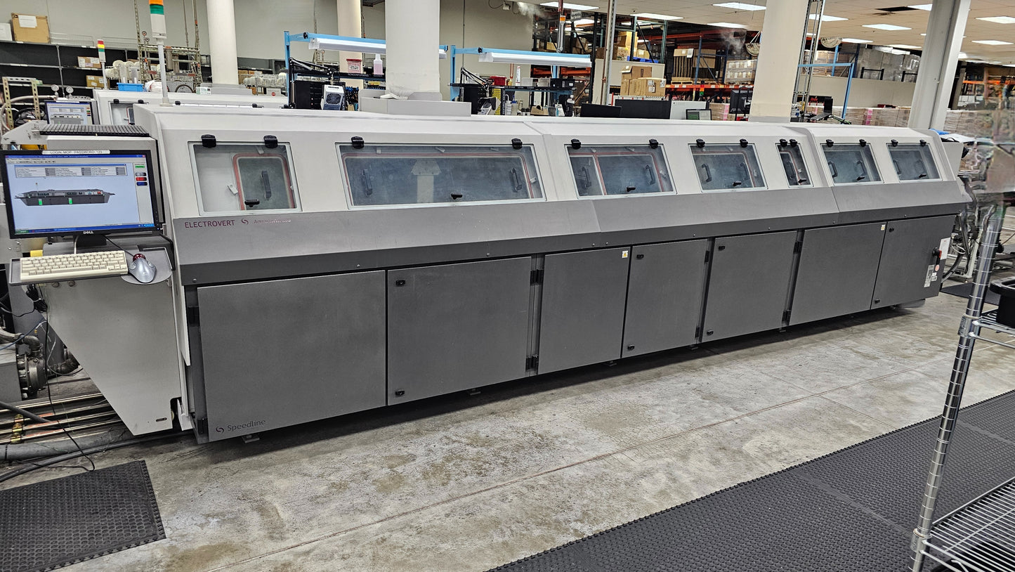 SpeedLine AquaStorm 200C, in line PCB washing, vintage 2011