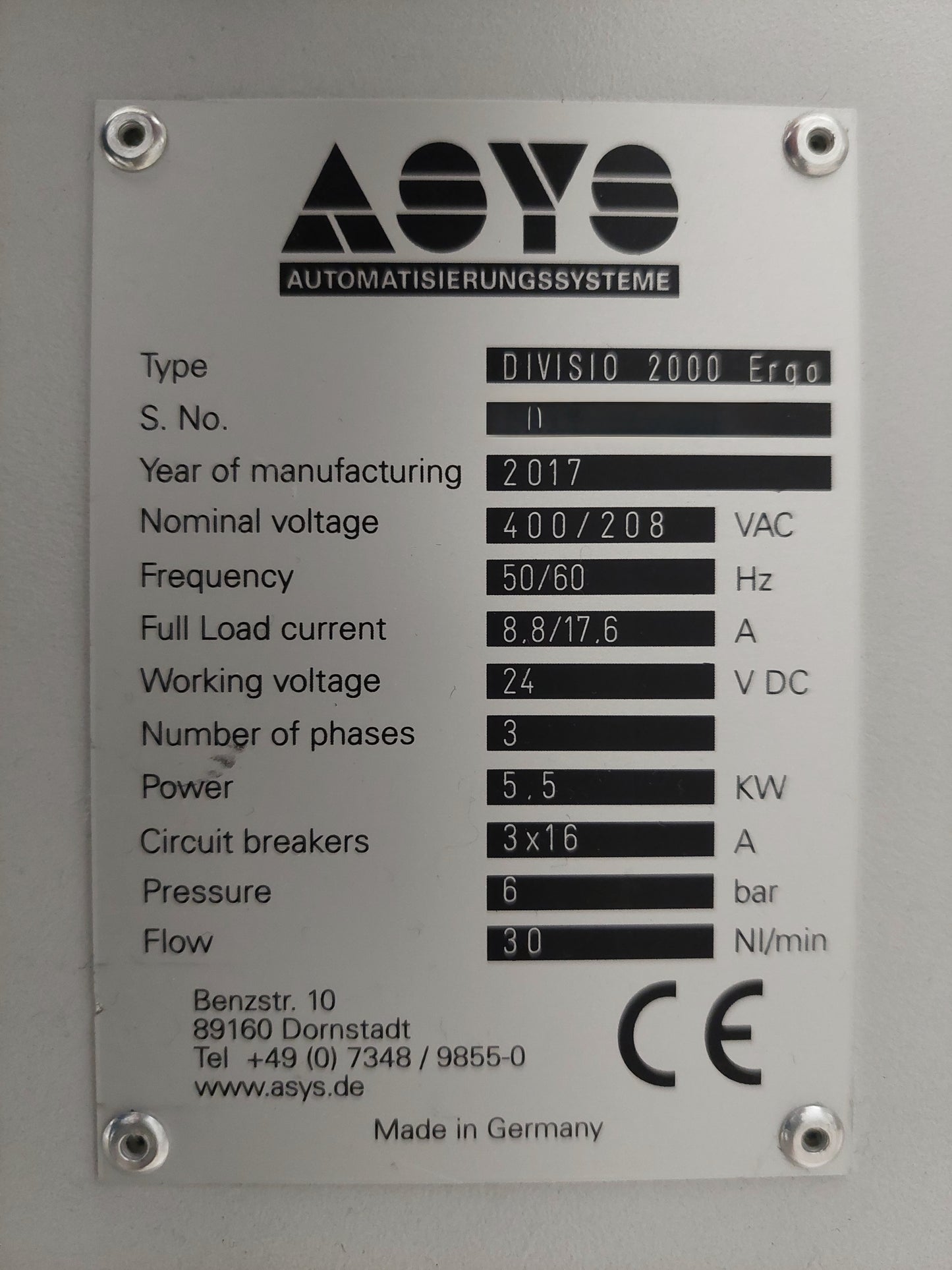ASYS Divisio 2000, router, vintage 2017