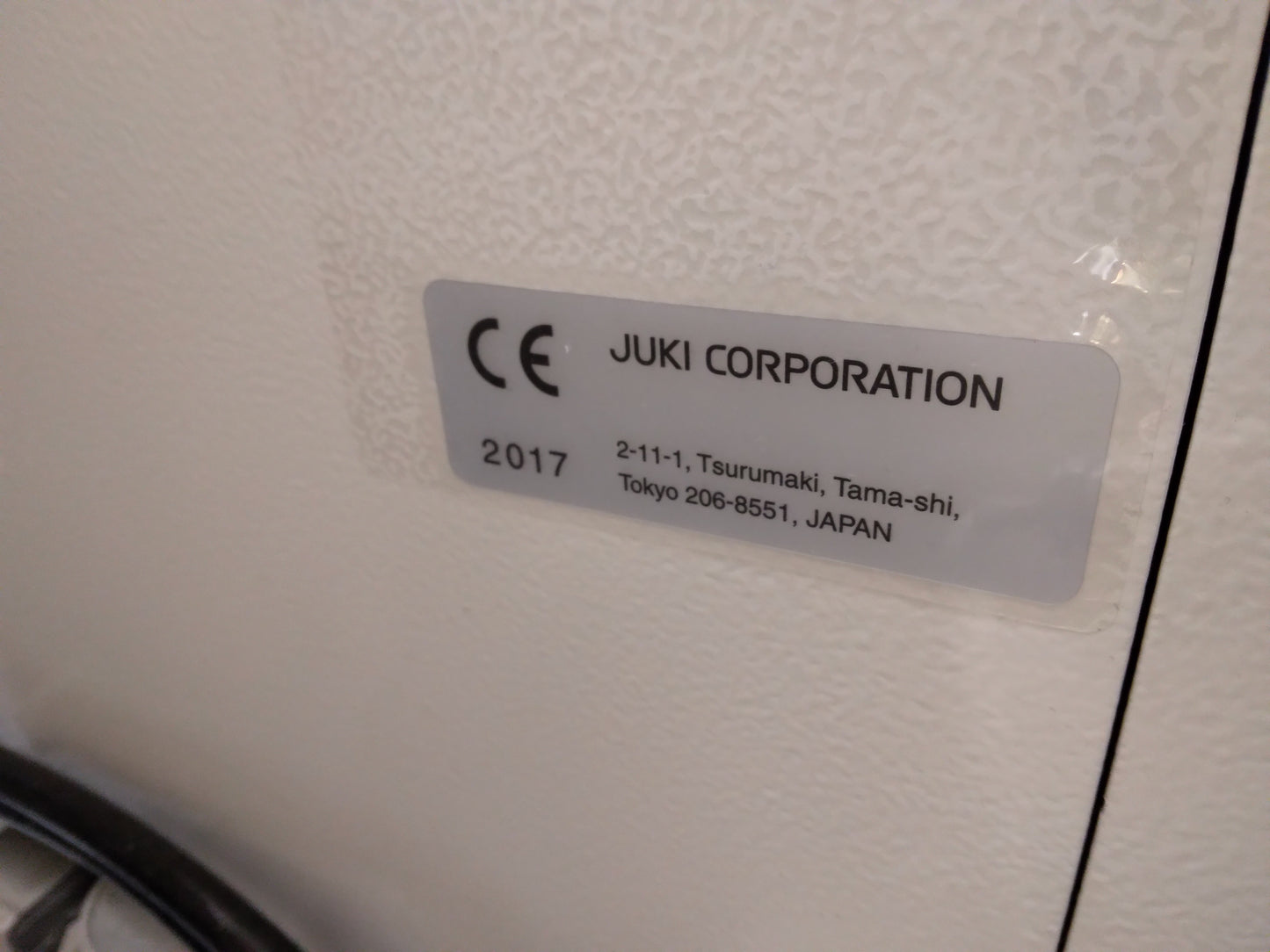 JUKI KE3010AL, P&P machine, vintage 2017