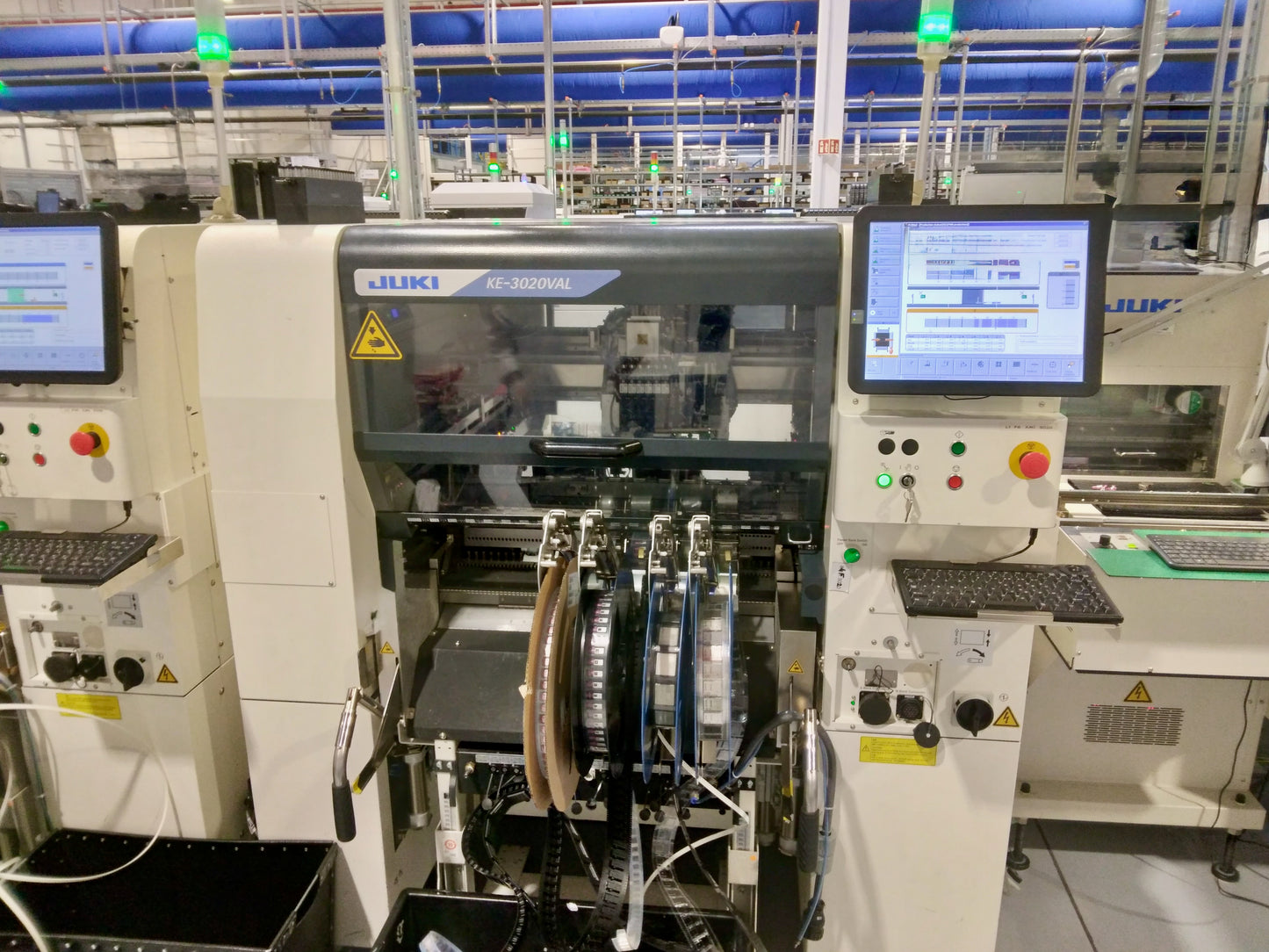 JUKI KE3010VAL, P&P machine, vintage 2017