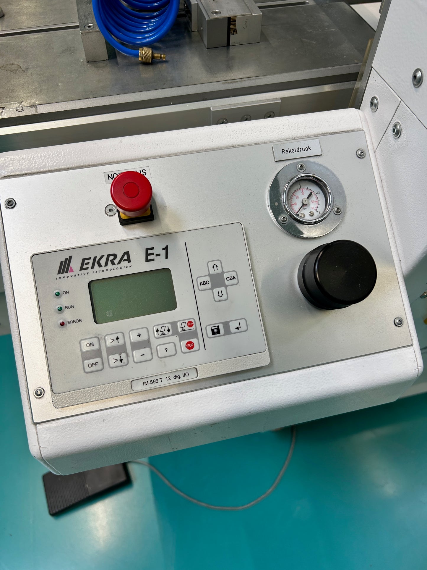 EKRA E1, vintage 1998, screen printer