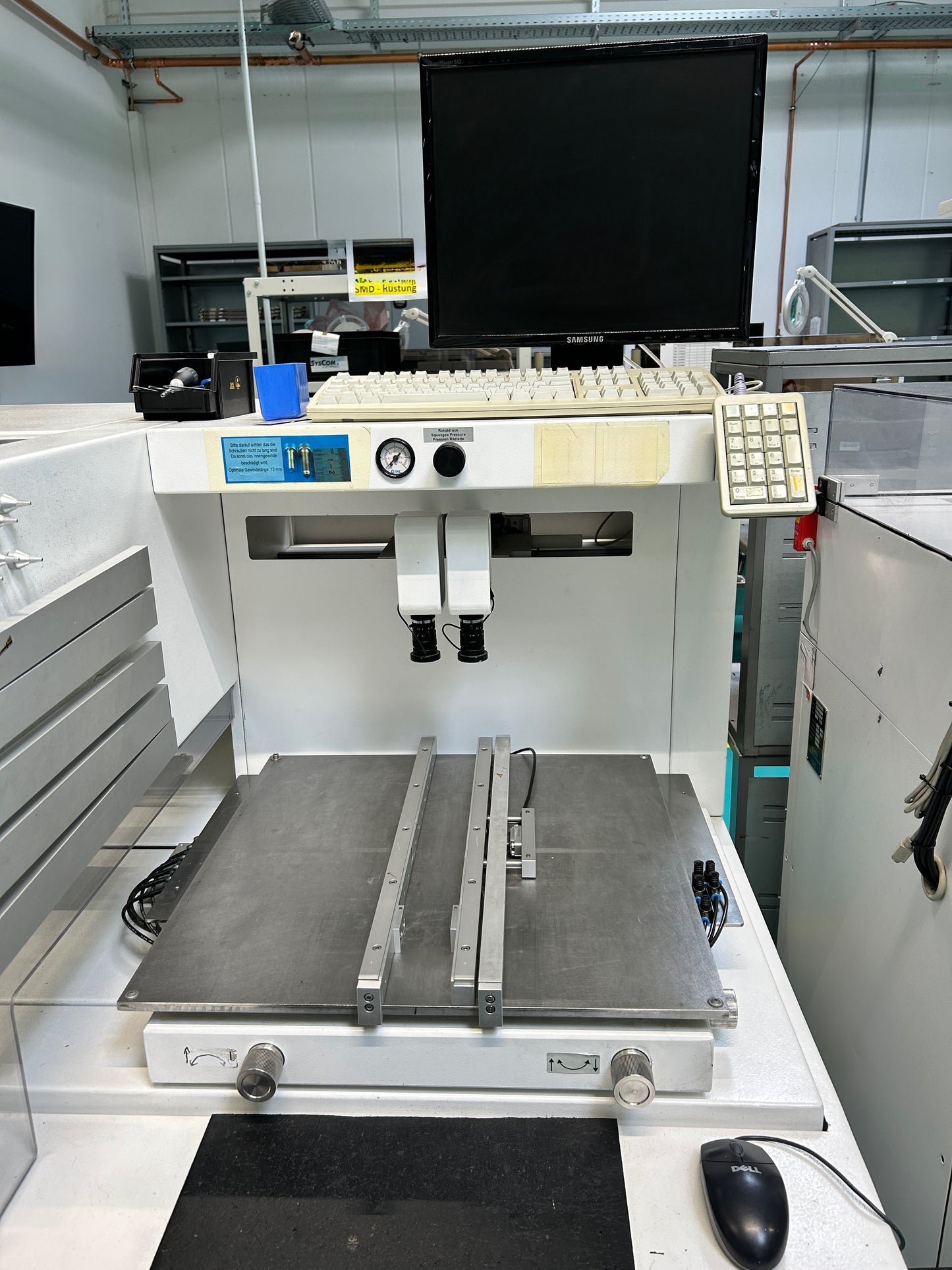 EKRA X1 SL, vintage 2006, screen printer