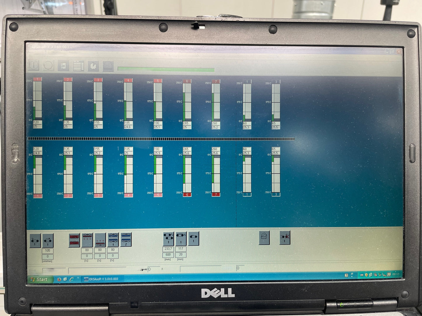 ERSA 2/14, reflow oven, working condition