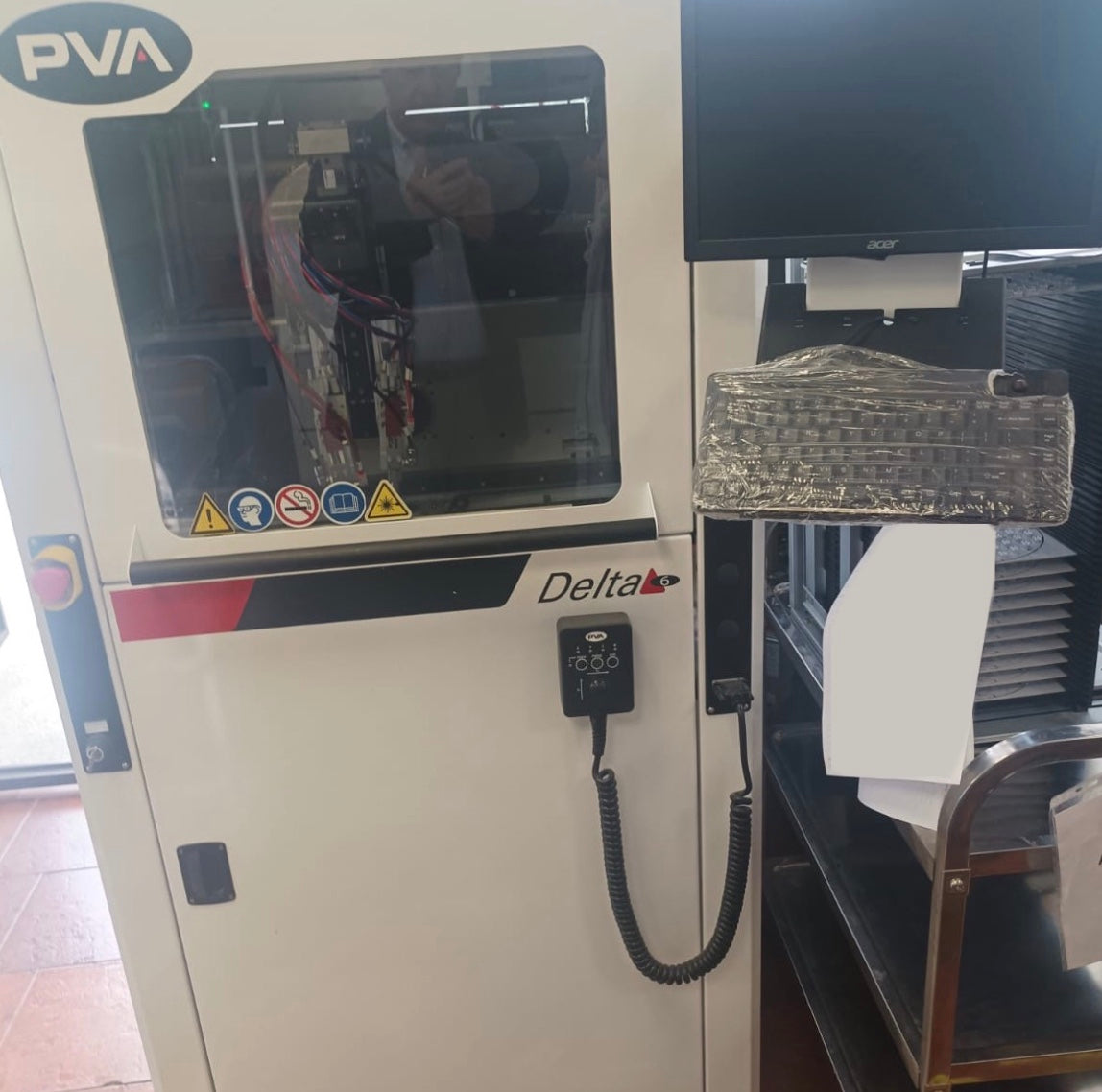 PVA DELTA 6, conformal coating machine, vintage 2019