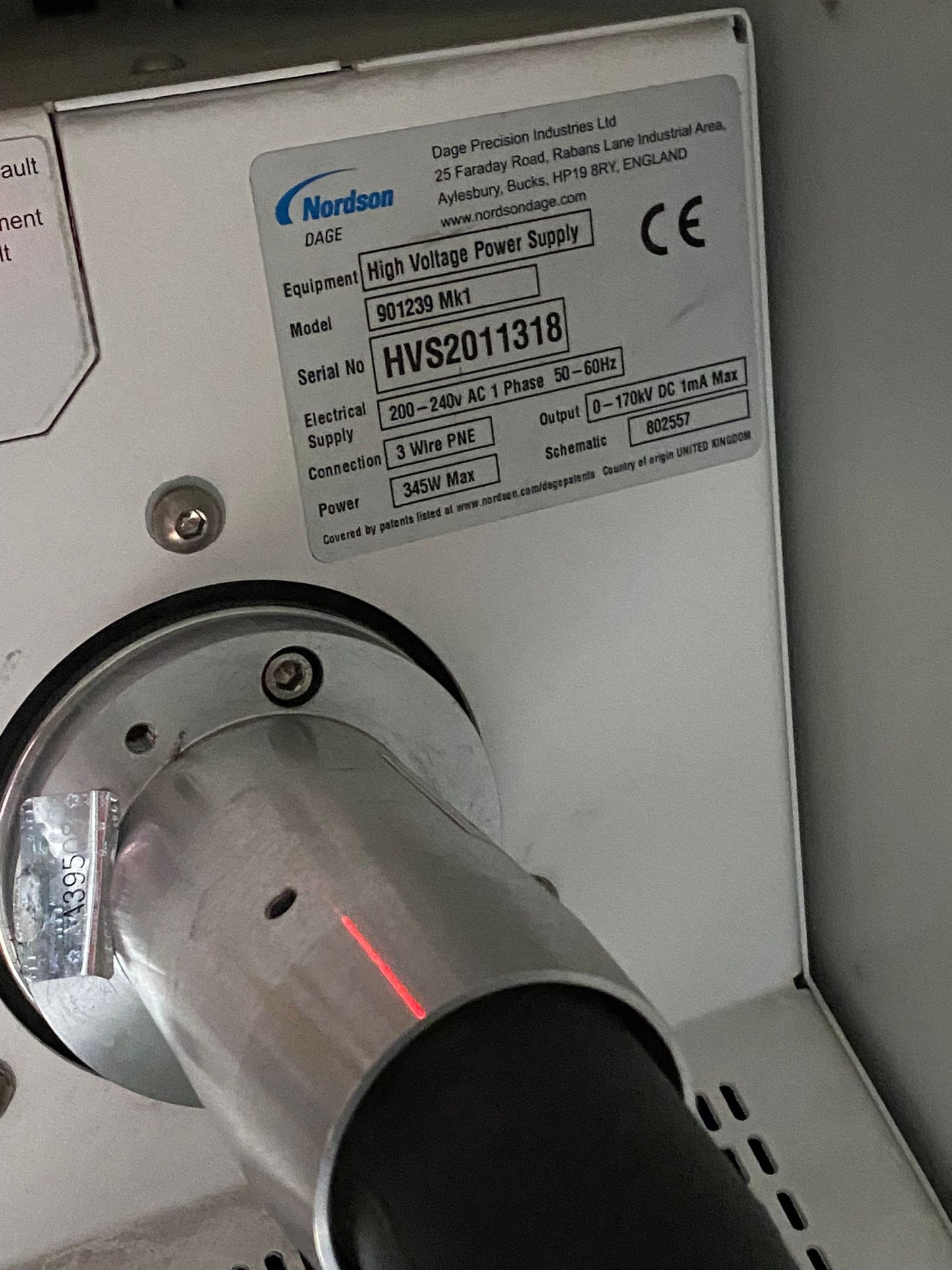 Nordson Dage XD7600NT X-ray, vintage 2015