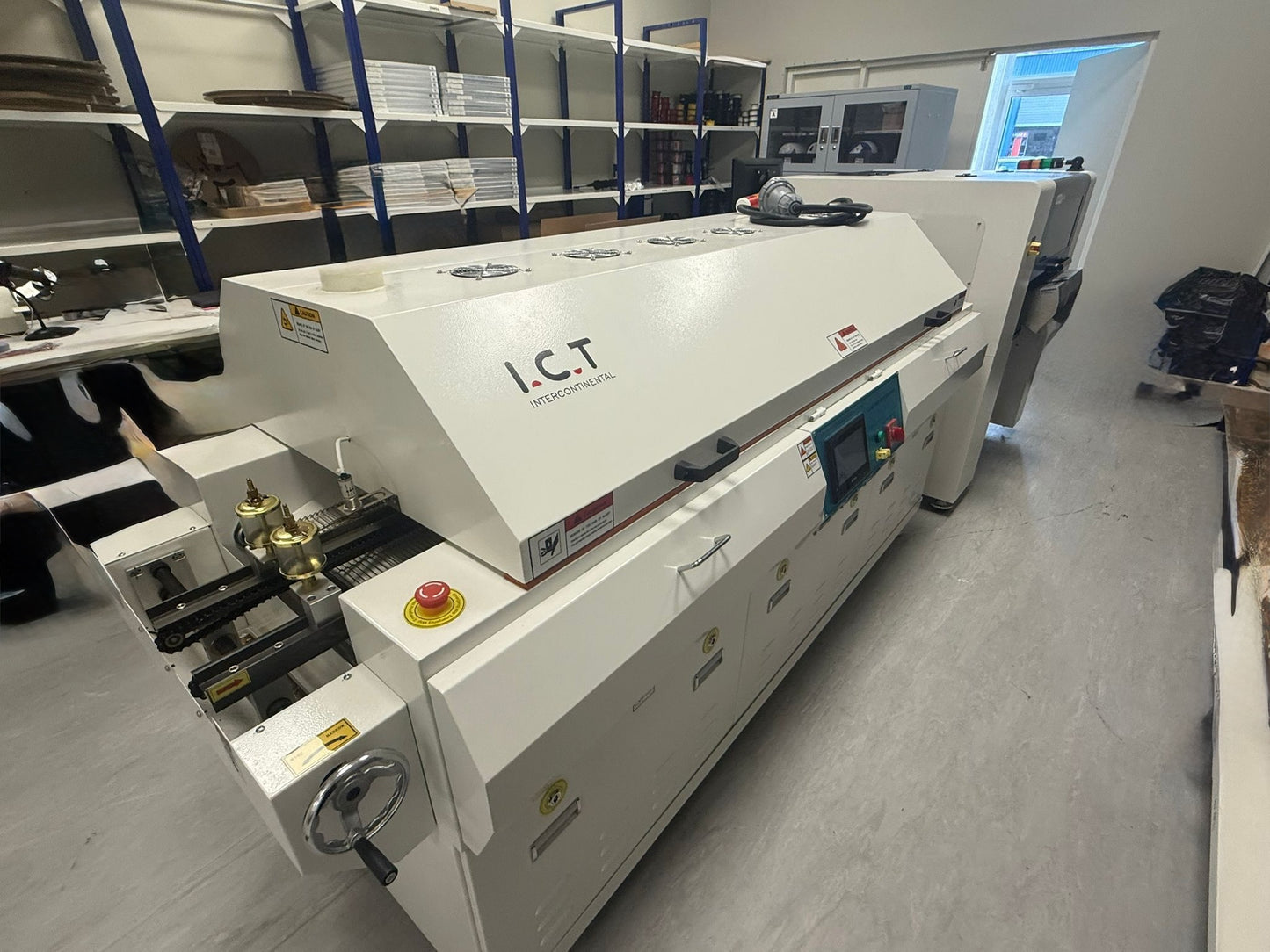 I.C.T. T6 reflow oven, vintage 2021