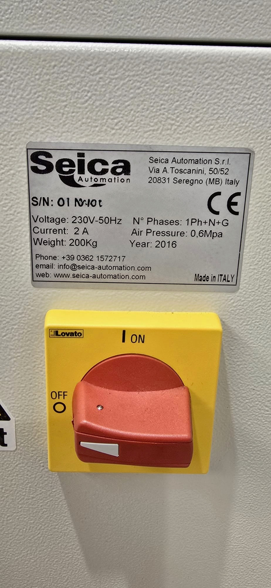 SEICA PILOT 4D V8, vintage 2016, flying probe