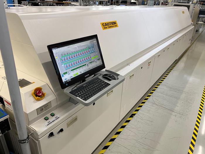 MIRAE P&P FULL SMT LINE SETUP, vintage 2014, under power, Europe