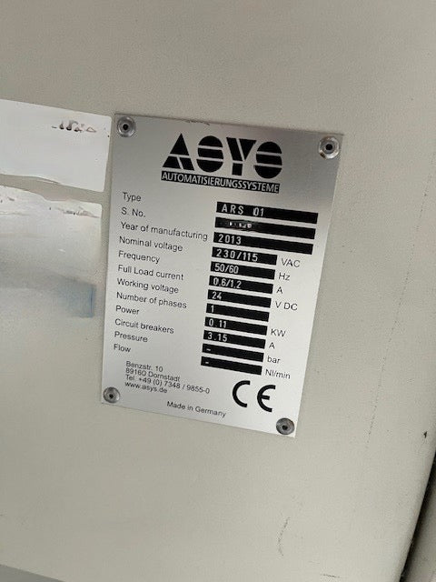 ASYS BCO 01, vintage 2011