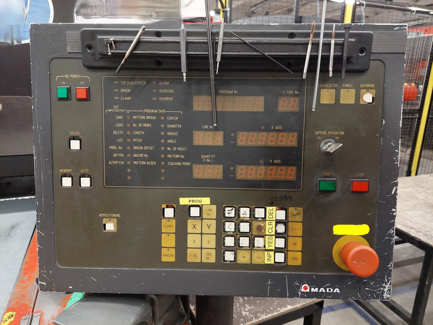 AMADA CTS-900, tapping machine, vintage 1997 (machine 1)